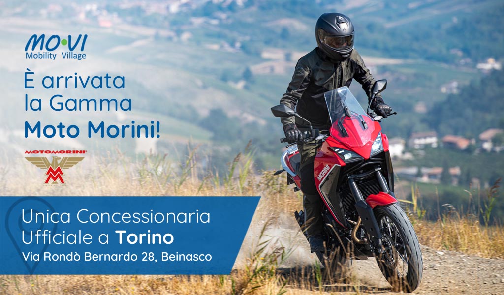 Mo.Vi è la tua Concessionaria Esclusiva Moto Morini a Torino!